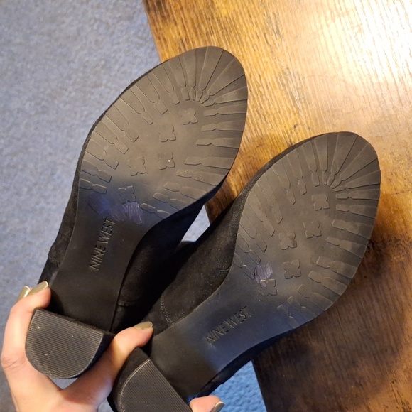 Nine West leather tall boots - Picture 4 of 10